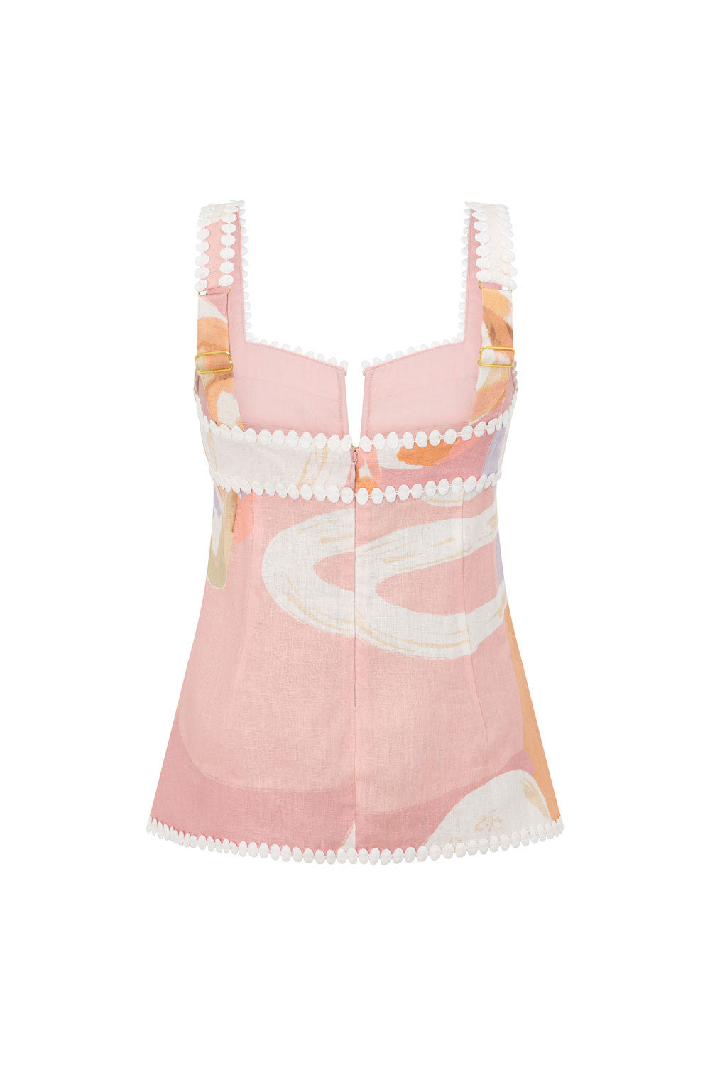 Blusa de verão com botões e estampa exclusiva – estilo europeu
