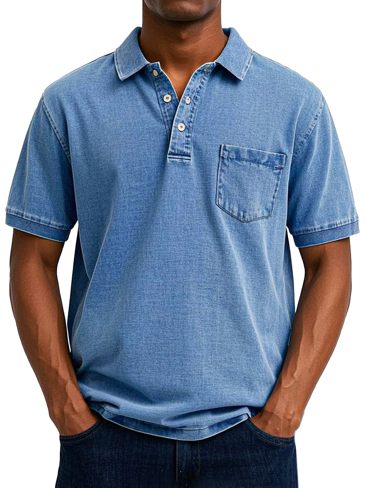 Maxime™ | Camisa polo casual vintage para homem