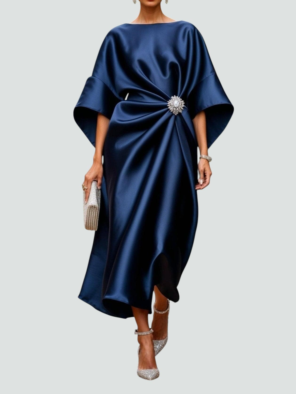 Isadora |  Vestido longo de elegância atemporal