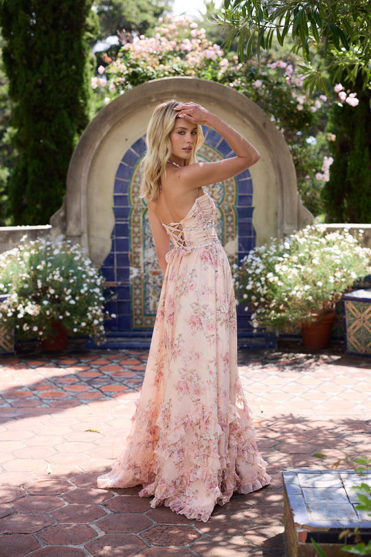 Serena™ | Vestido Pêssego Rug