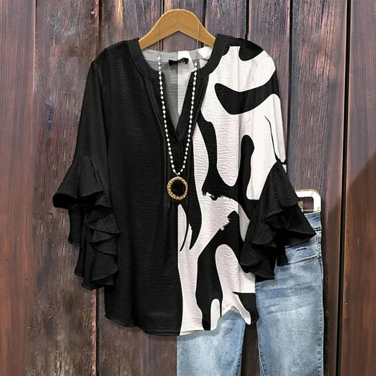 Camicia™  | Linda blusa floral para primavera e o verão