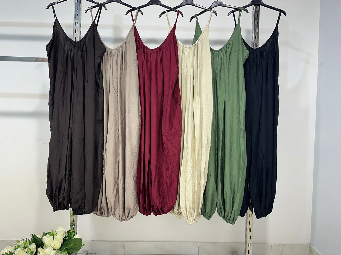 Zaraa™ | Macacão oversized com estilo e liberdade