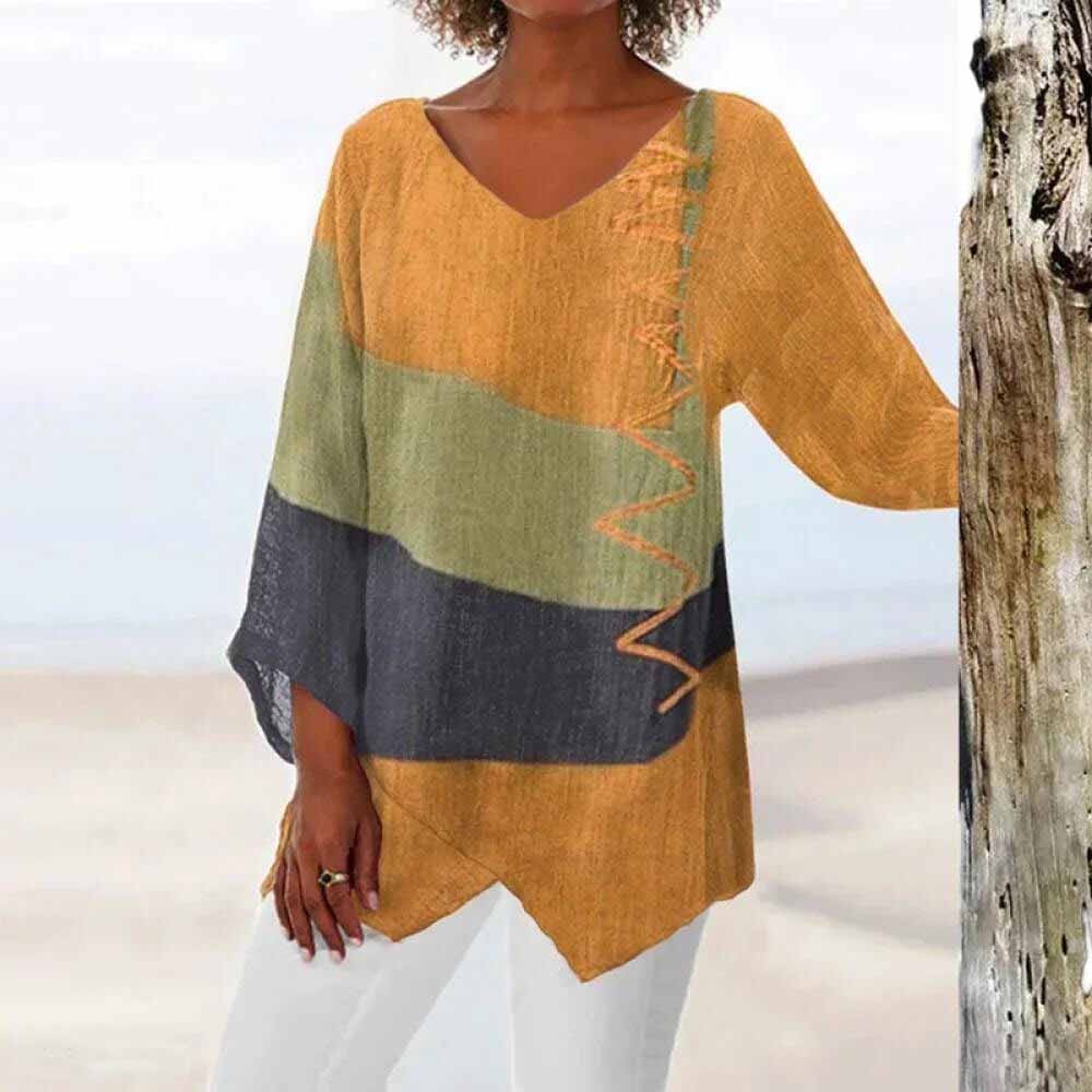 Léopoldine – Blusa elegante e refinada