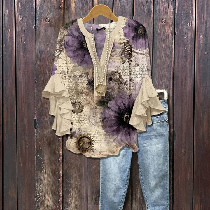 Camicia™  | Linda blusa floral para primavera e o verão