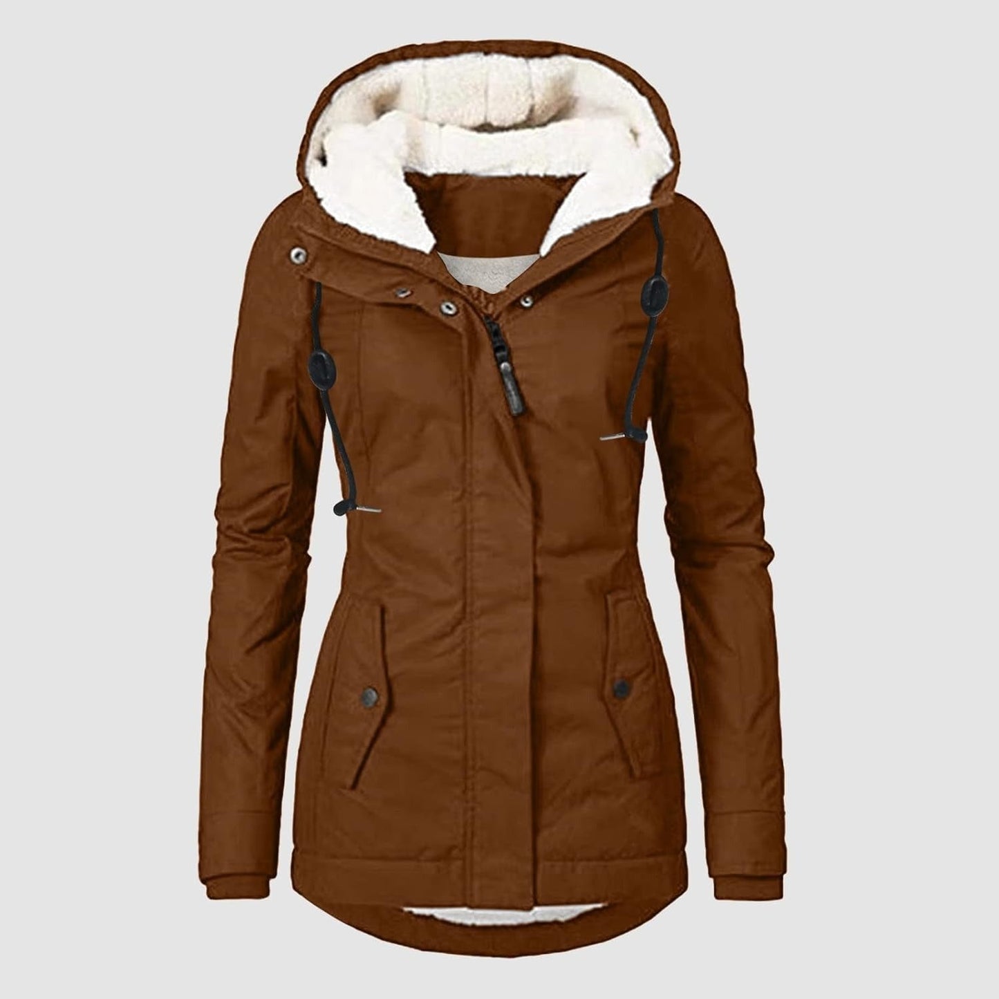 Sophie - Casaco de inverno forrado e impermeável