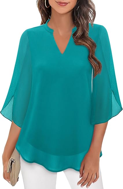 Annelyn | Blusa Luxuosa em Camadas