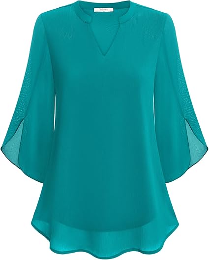 Annelyn | Blusa Luxuosa em Camadas