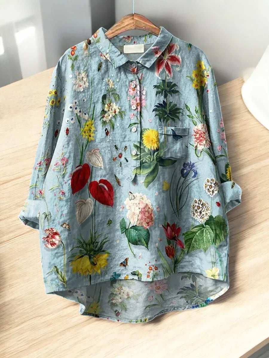 Ilse | Blusas florais clássicas