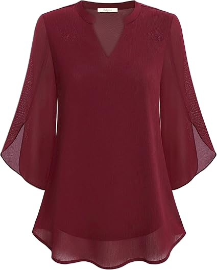 Annelyn | Blusa Luxuosa em Camadas