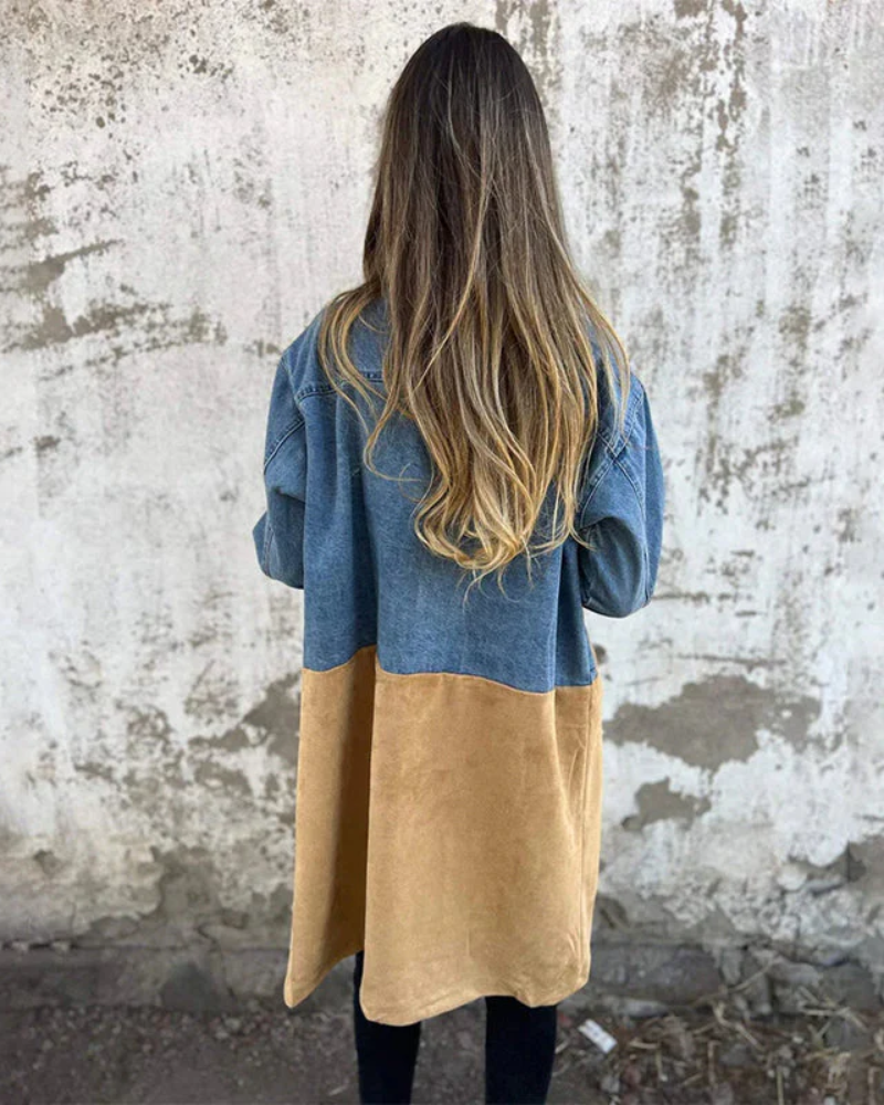Astrid™ | casaco jeans feminino