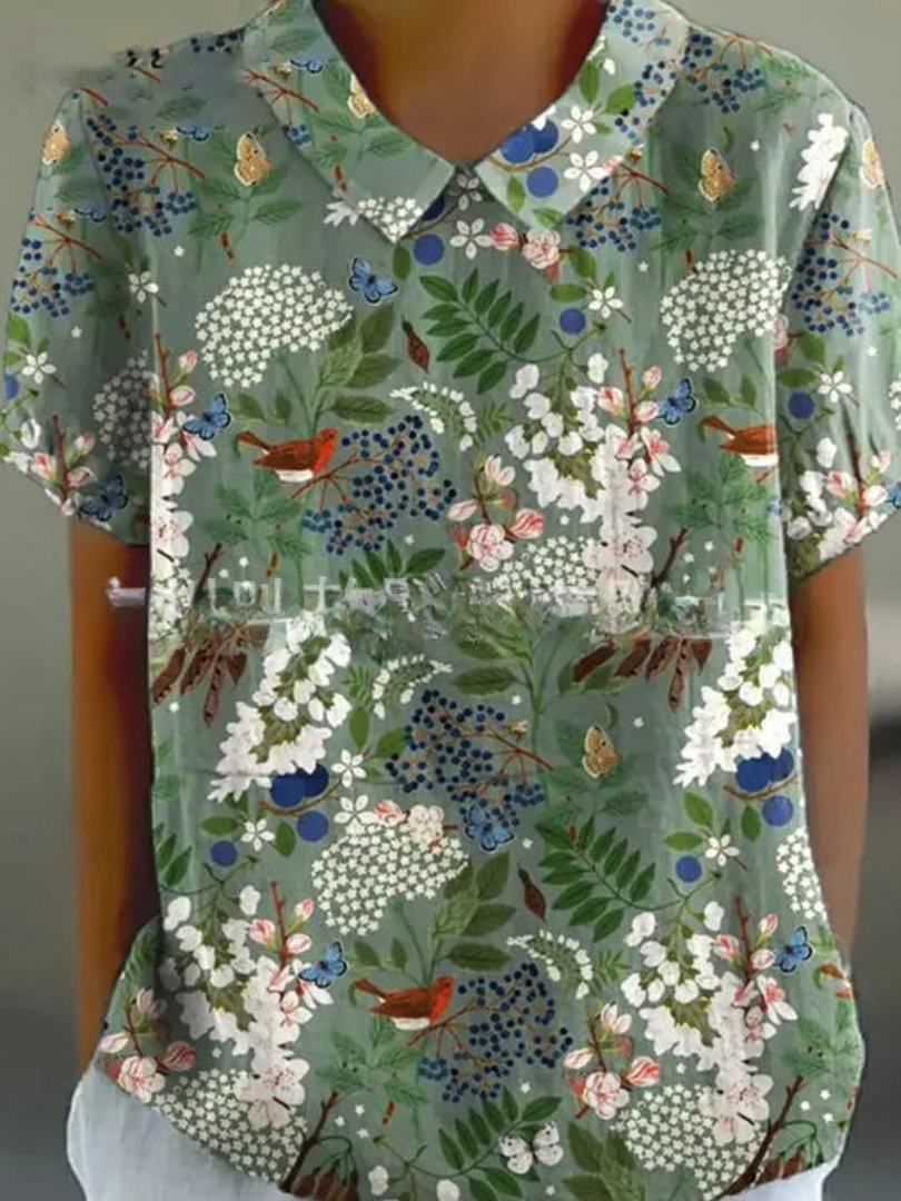 Ragnhild™ | Camisa Floral