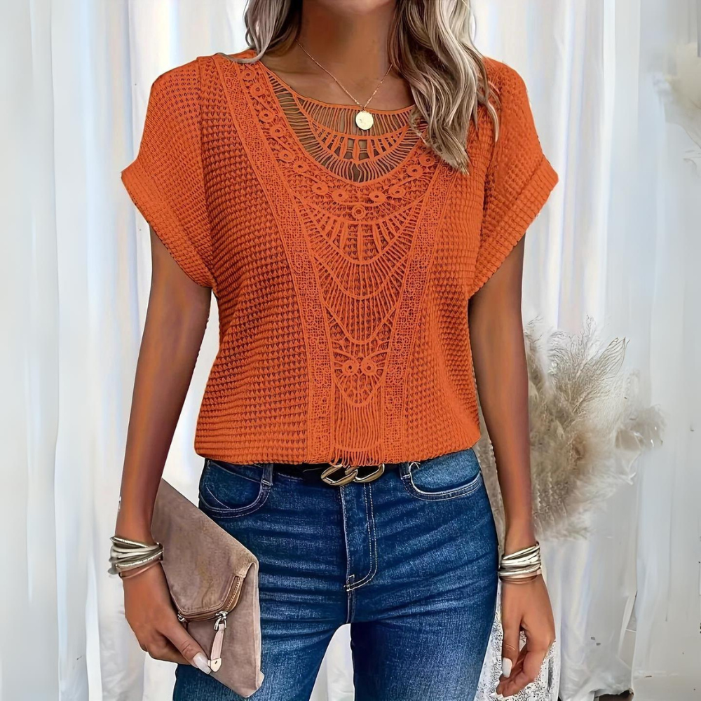 Sophie - Top de renda chique