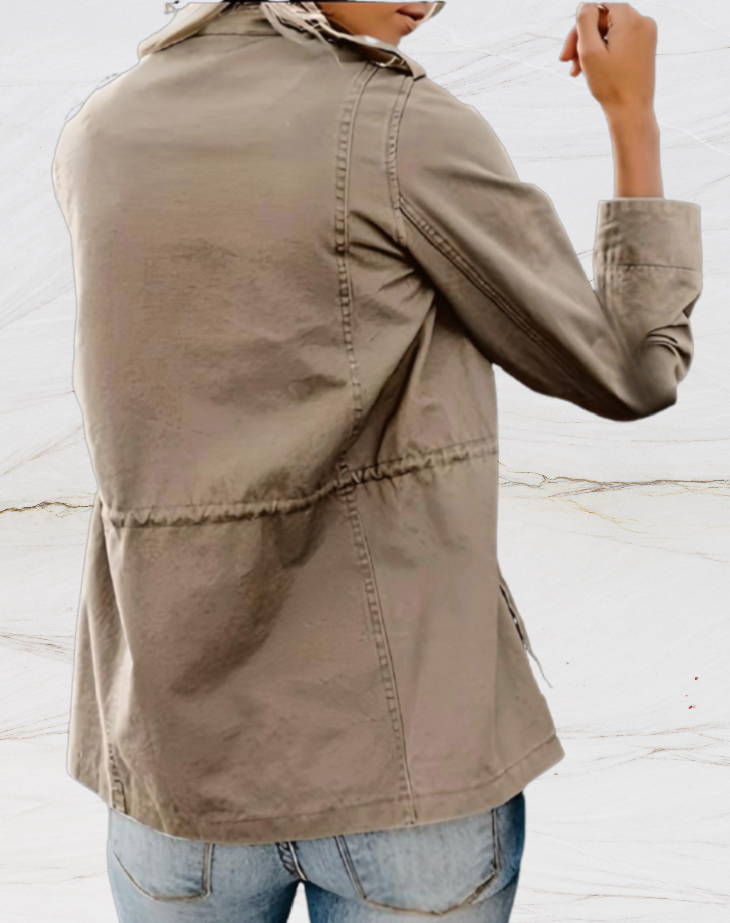 Thilde | Jaqueta utilitária casual elegante