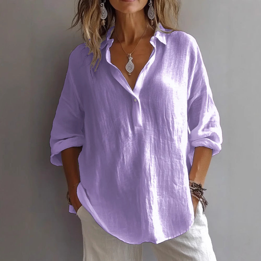 Isalina™ – Blusa Elegância Descontraída