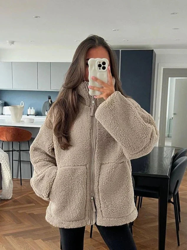 Anastasia | Jaqueta de inverno macia e quente
