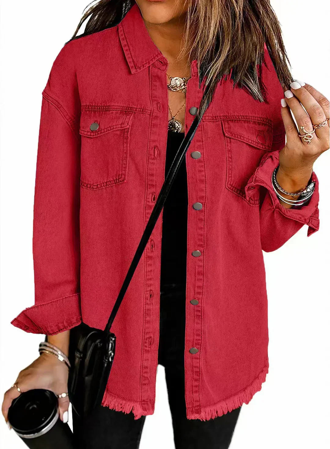 Stefania™ | Jaqueta jeans atemporal