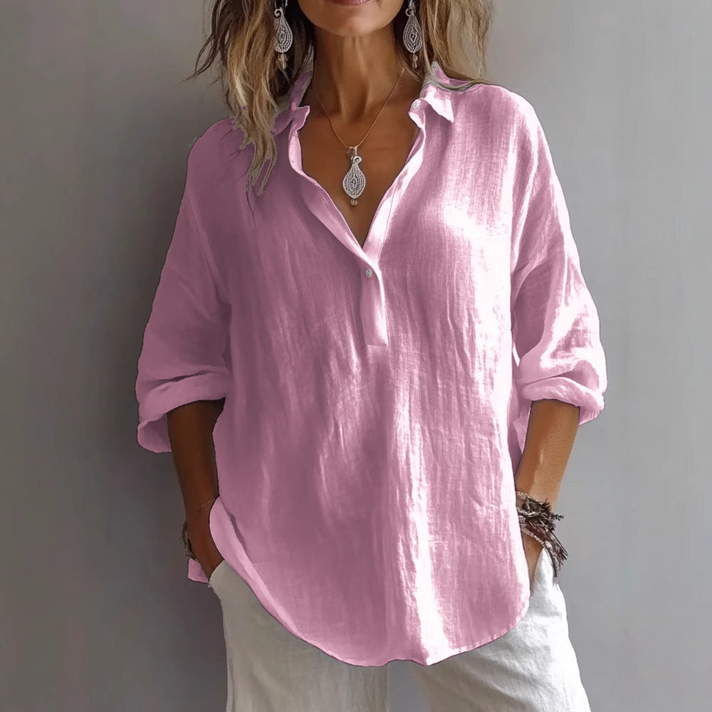 Isalina™ – Blusa Elegância Descontraída