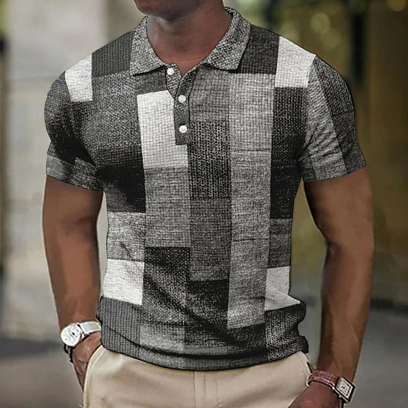 Raffaele™ POLO MULTICOLORIDO EM ESTILO MODERNO