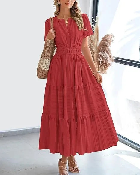 NATALIE™ - VESTIDO ELEGANTE E LISONJANTE