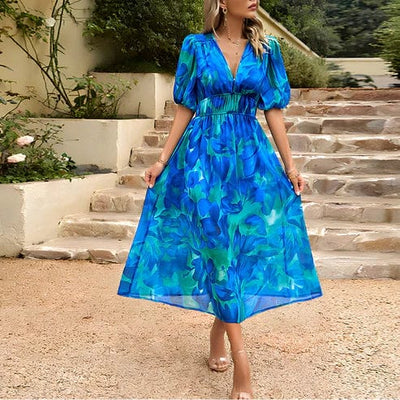 Céline|Vestido midi elegante