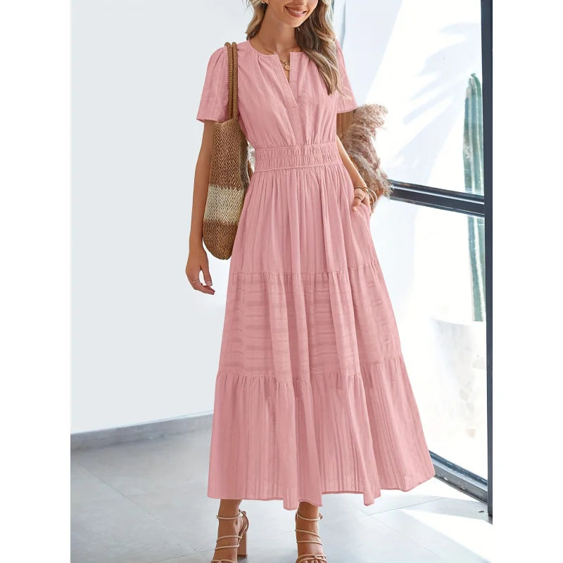 NATALIE™ - VESTIDO ELEGANTE E LISONJANTE