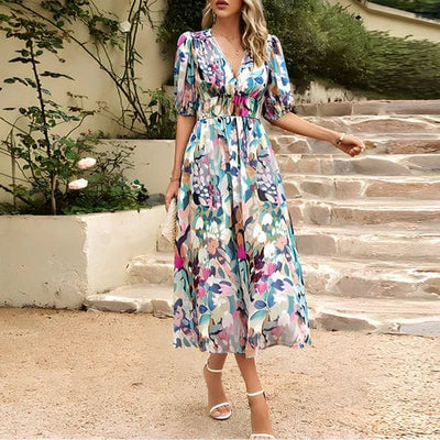 Céline|Vestido midi elegante
