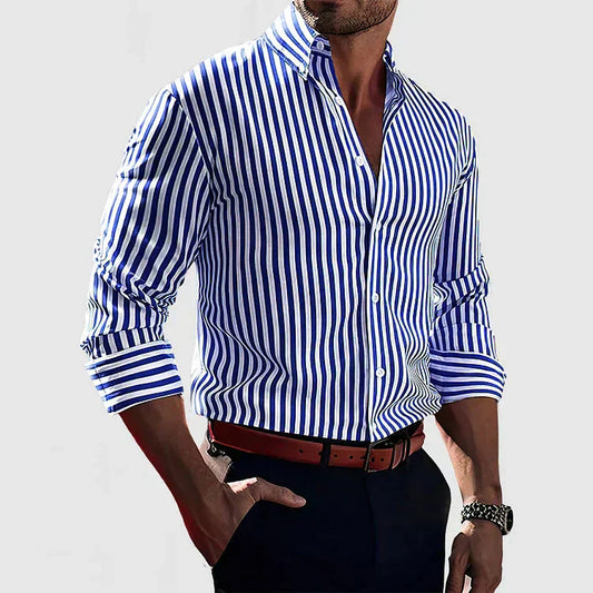 Willem™| Camisa de verão às riscas elegante
