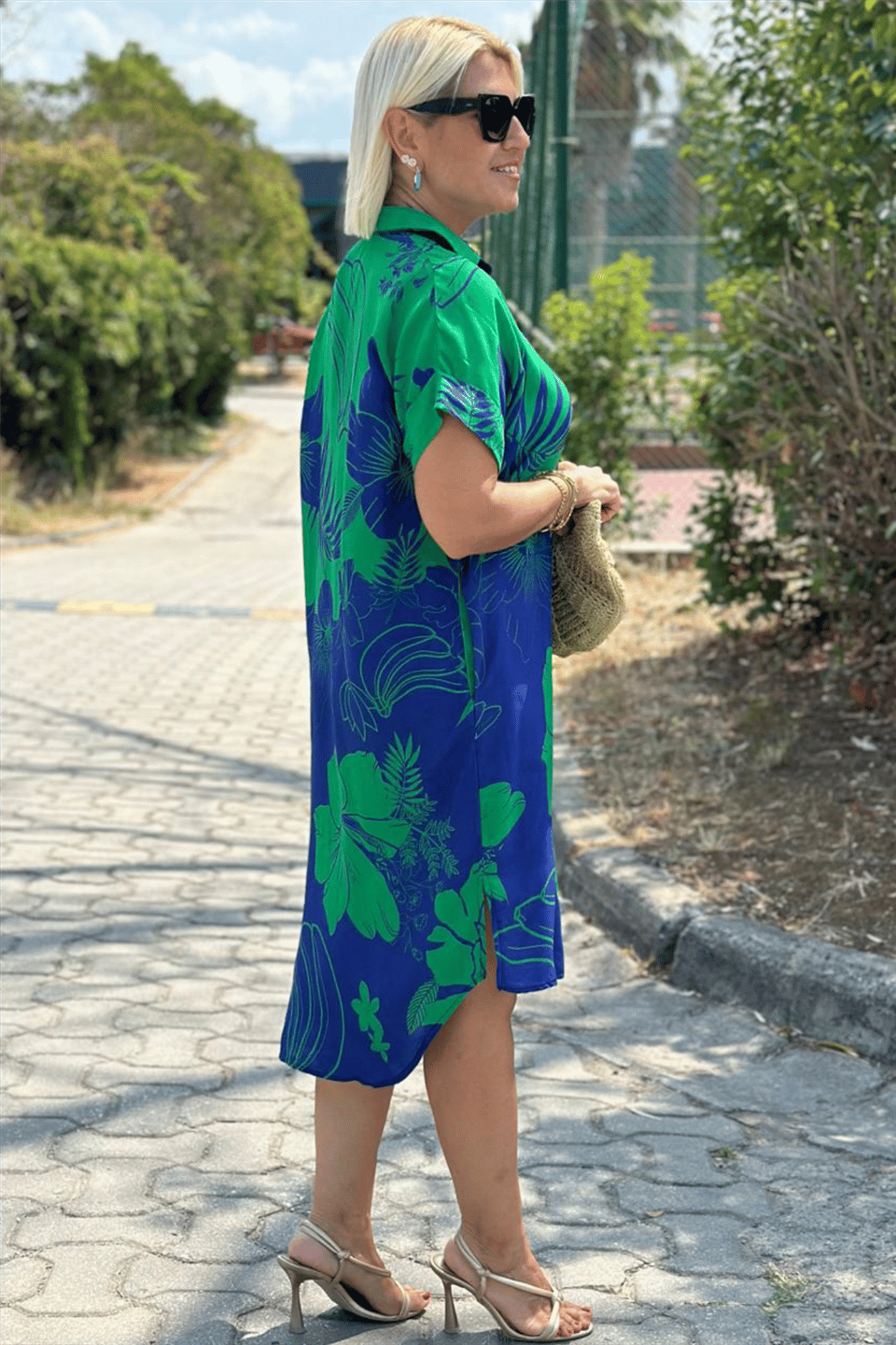 Naomi – Vestido com estampa floral
