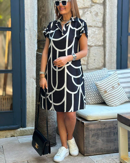 Helmi™ |  Vestido de manga curta