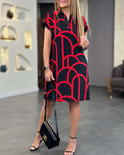 Helmi™ |  Vestido de manga curta