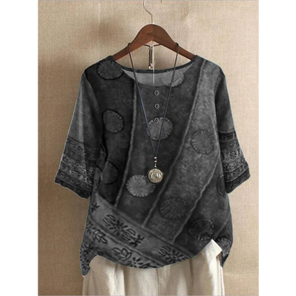 Valarie - Blusa Boêmia Colorida