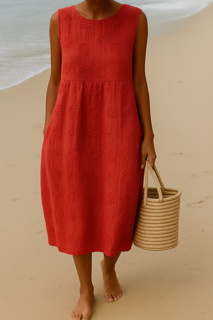 Elena | Vestido Bordado para Elegância Natural