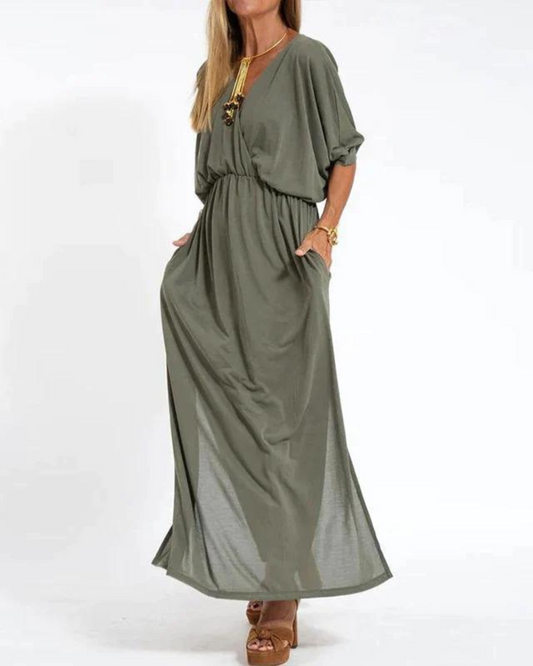 LANI – Vestido longo vintage