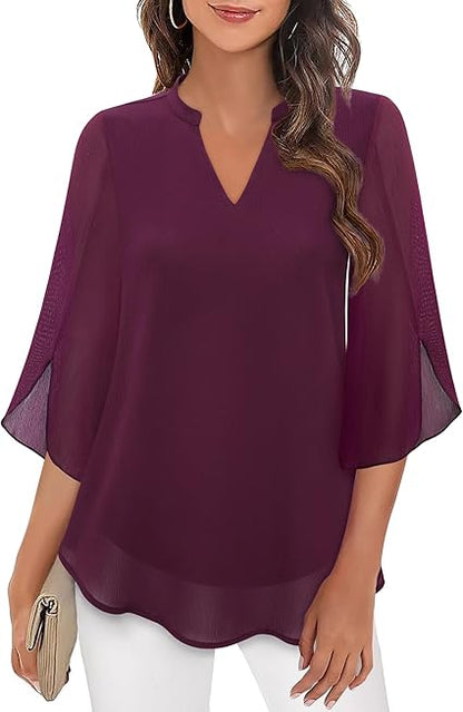 Annelyn | Blusa Luxuosa em Camadas