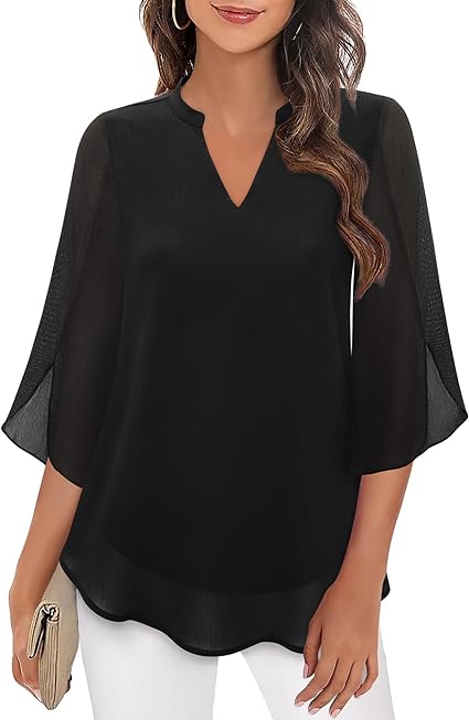 Annelyn | Blusa Luxuosa em Camadas