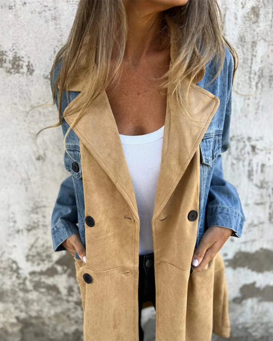 Astrid™ | casaco jeans feminino