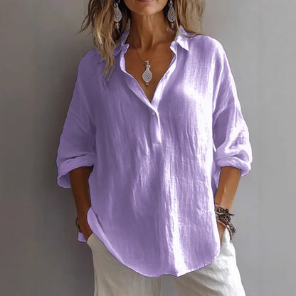 Isalina™ – Blusa Elegância Descontraída