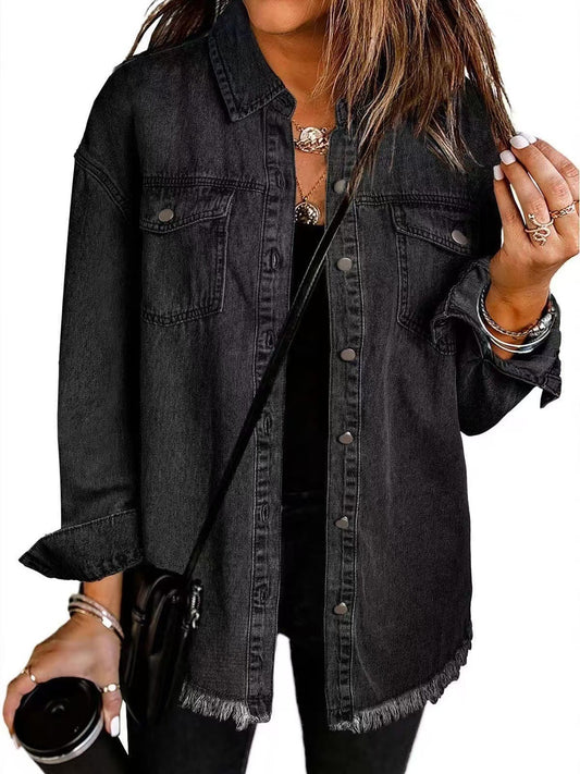 Stefania™ | Jaqueta jeans atemporal
