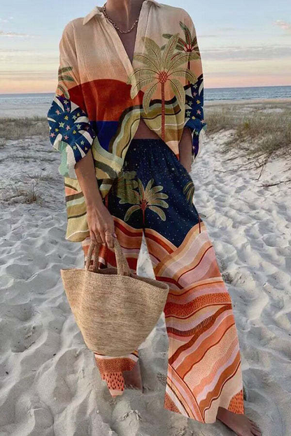 Claudine™ | Conjunto feminino leve e sofisticado para dias de verão