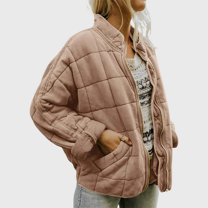Josiane | Jaqueta acolchoada com visual oversized elegante