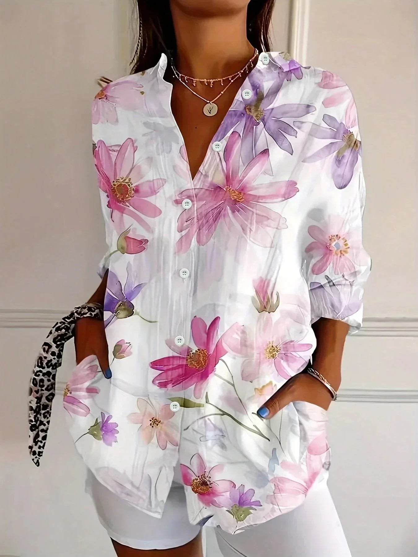 Annika | Blusa colorida com estampa divertida