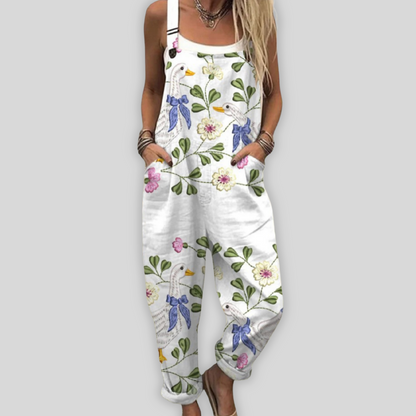 Aukje™ | Macacão elegante com caimento solto para um estilo casual