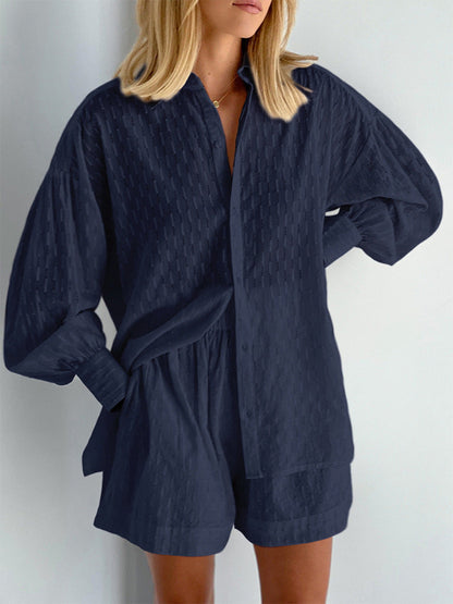 Maud | Conjunto de camisa e shorts chique