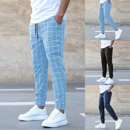 COLOMBO | CALÇA JOGGER XADREZ MASCULINA