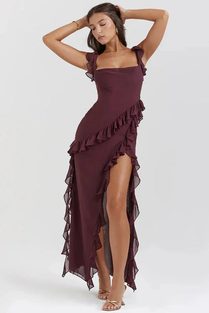 Lara™ | Vestido longo estiloso com fenda